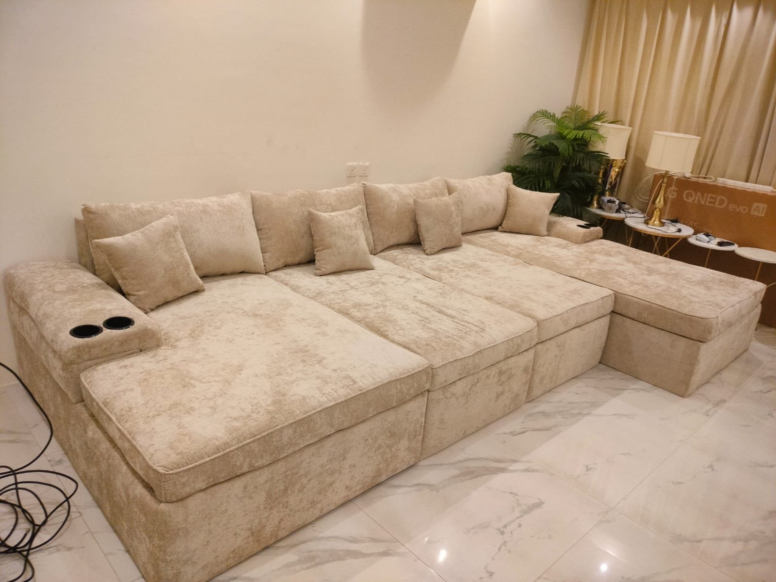 Select طقم أريكة عصري من ايكيا – Modern sofa set from IKEA طقم أريكة عصري من ايكيا – Modern sofa set from IKEA - Image 4