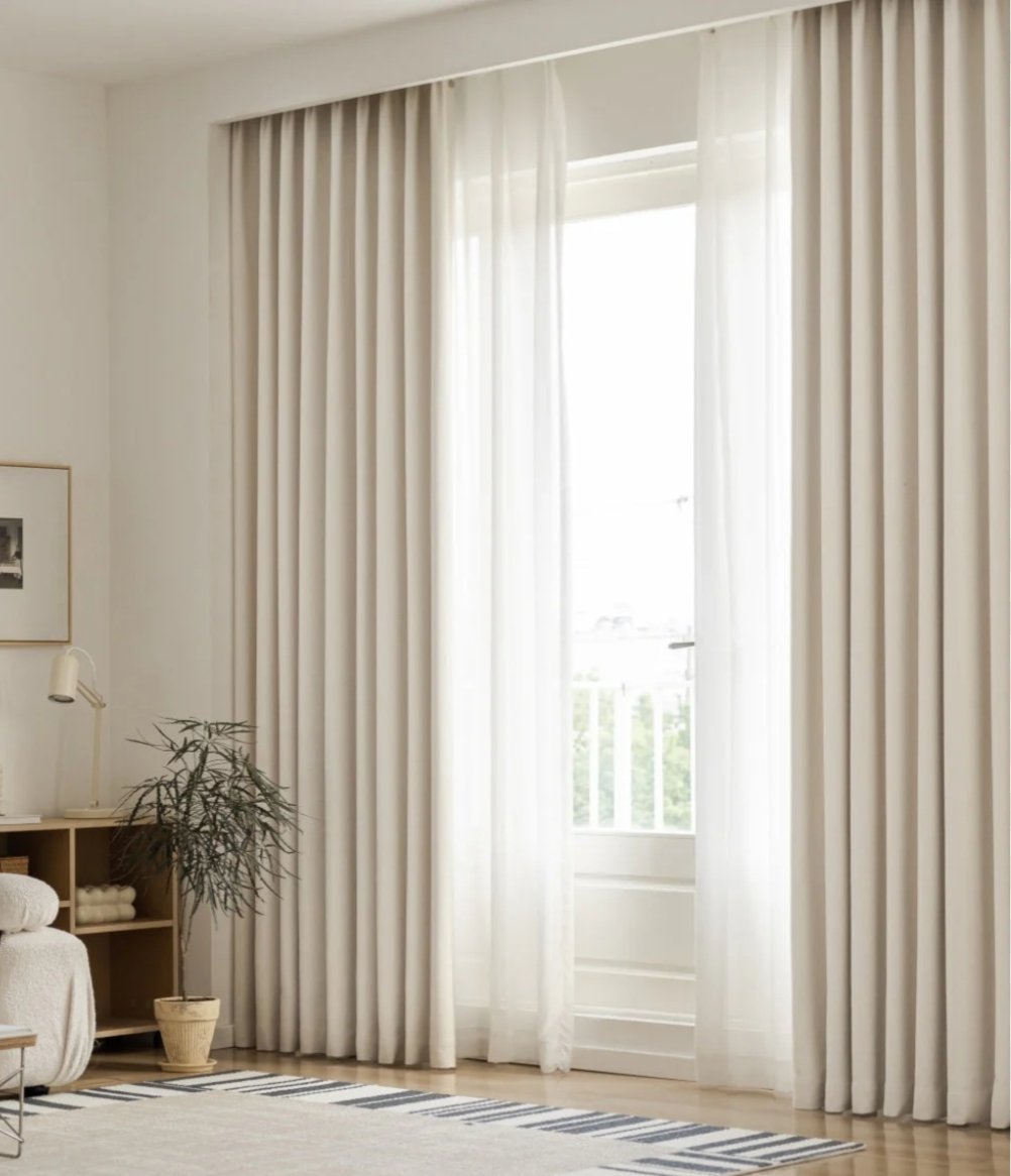 ستائر نوافذ معتمة-window curtains wivy blackout - Image 6