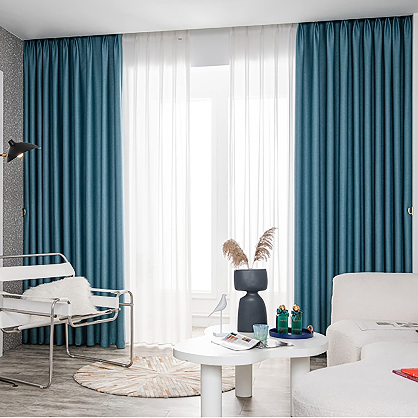 ستائر نوافذ معتمة-window curtains wivy blackout - Image 10