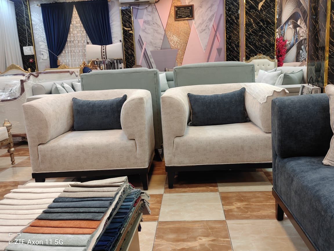 طاولات ومقاعد بوف – Tables and pouf chairs - Image 19
